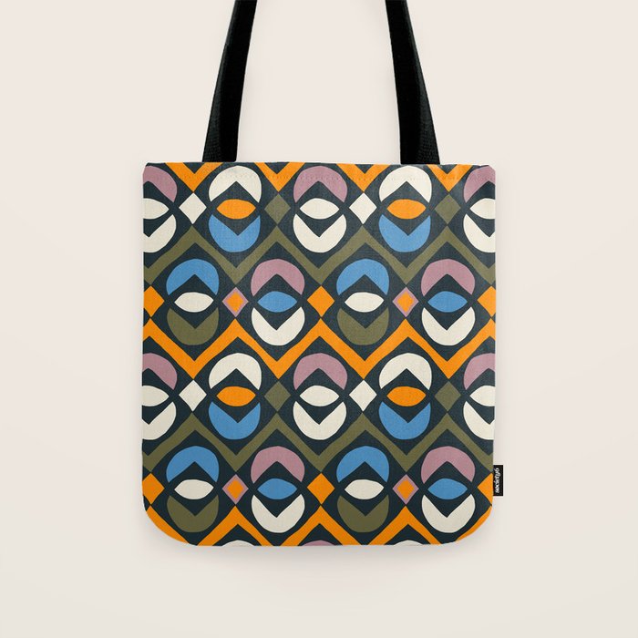 Simple Hand-cut Pattern #2 Tote Bag Gallery Image 1