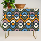 Simple Hand-cut Pattern #2 Credenza Gallery Image 1