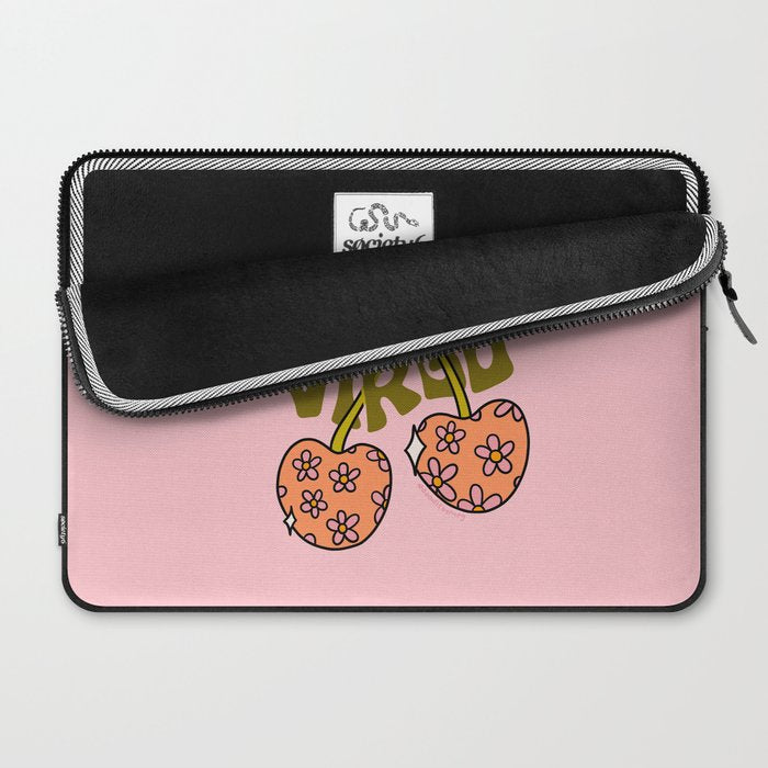 Virgo Cherries Laptop Sleeve Gallery Image 2