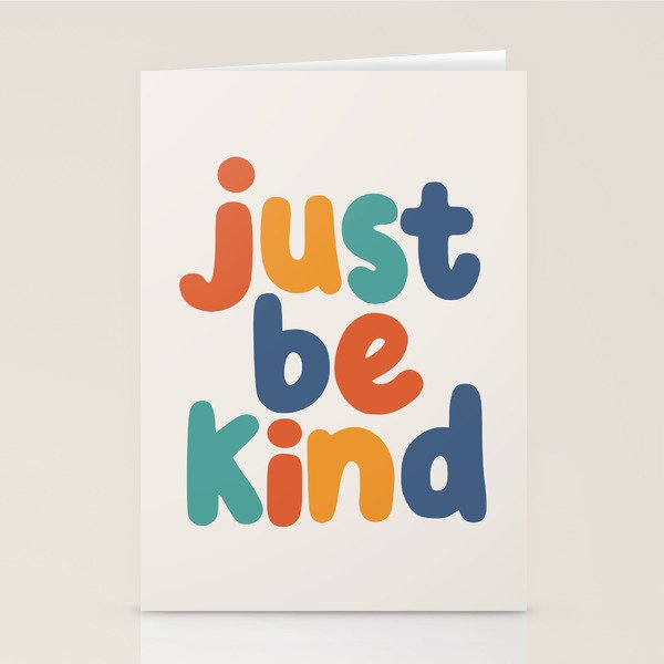 Just Be Kind Stationery Card Gallery Image 2