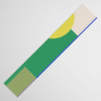 Colorful Abstract Geometric Modern Art Table Runner Gallery Image 3