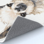 Sneaky Llama White Rug Gallery Image 4