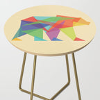 Fractal Geometric bear Side Table Gallery Image 2