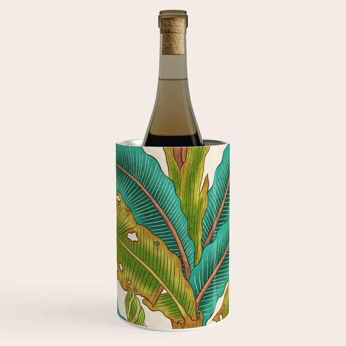 PlantainTree A : Minhwa-Korean traditional/folk art Wine Chiller Gallery Image 1