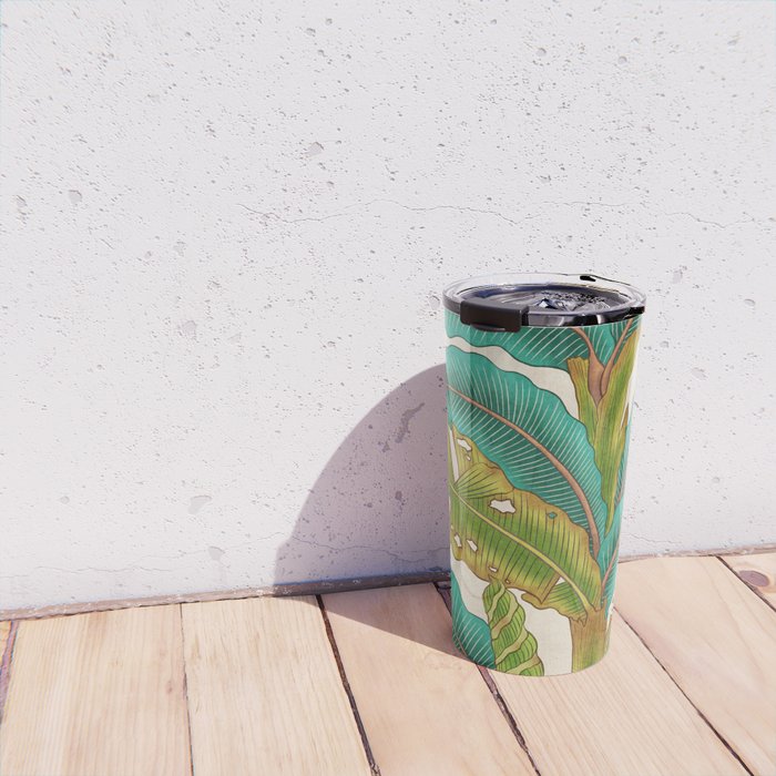 PlantainTree A : Minhwa-Korean traditional/folk art Travel Mug Gallery Image 4