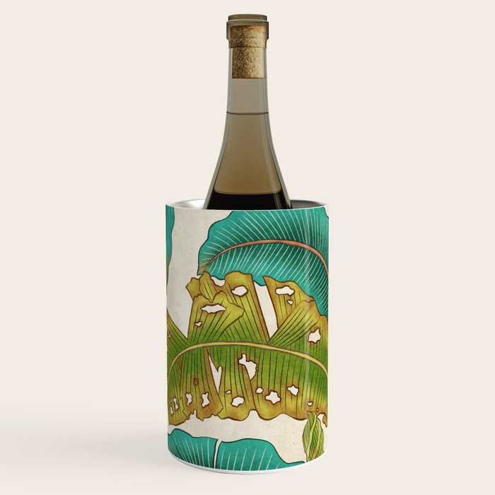 PlantainTree A : Minhwa-Korean traditional/folk art Wine Chiller Gallery Image 2