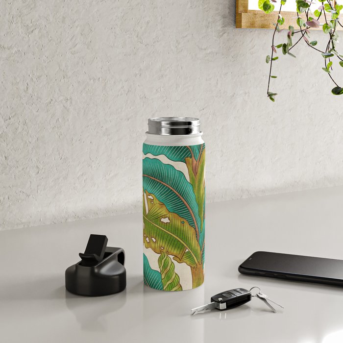 PlantainTree A : Minhwa-Korean traditional/folk art Water Bottle Gallery Image 4