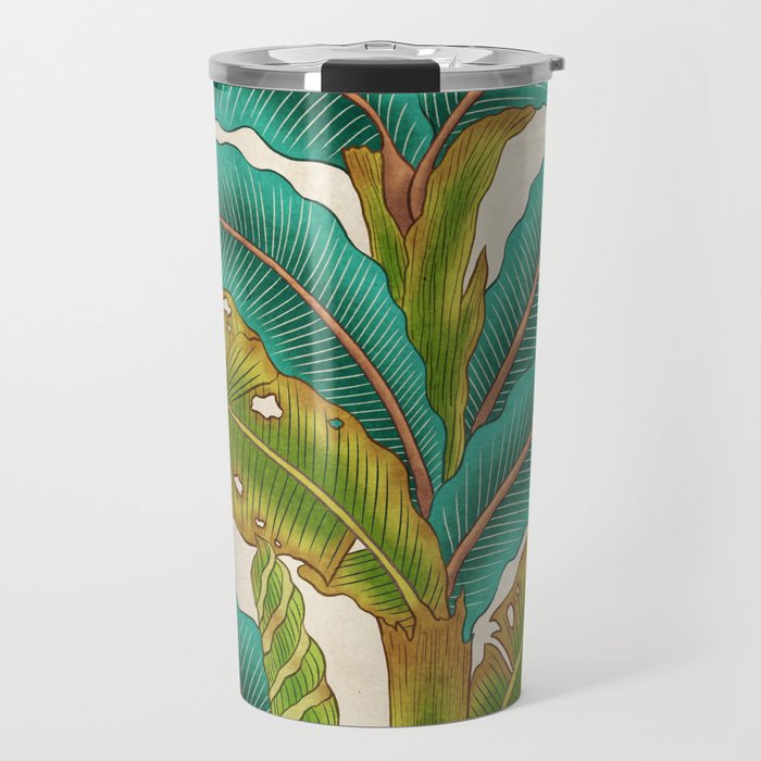 PlantainTree A : Minhwa-Korean traditional/folk art Travel Mug Gallery Image 1