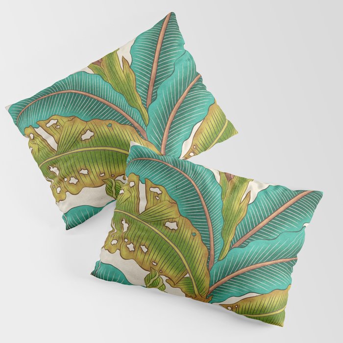 PlantainTree A : Minhwa-Korean traditional/folk art Pillow Sham Gallery Image 3