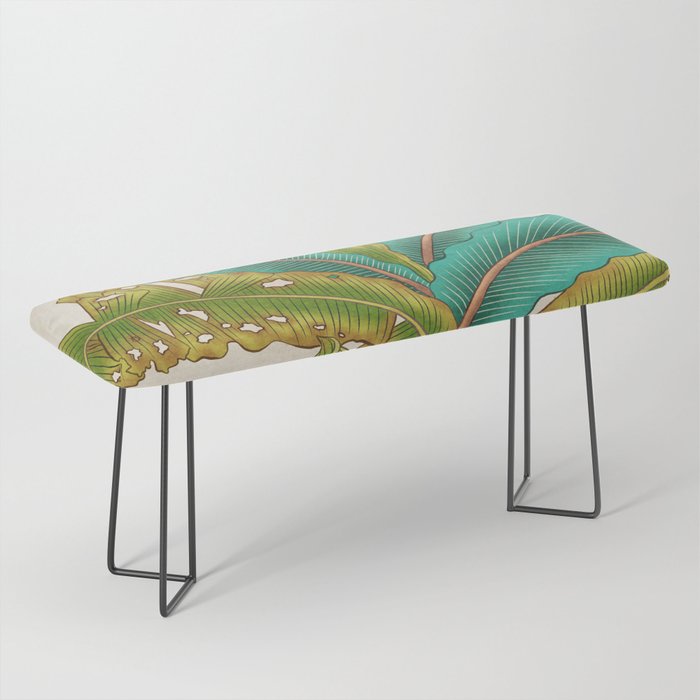 PlantainTree A : Minhwa-Korean traditional/folk art Bench Gallery Image 1