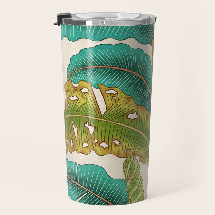 PlantainTree A : Minhwa-Korean traditional/folk art Travel Mug Gallery Image 3