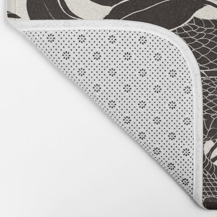 Enchanted Snake Block Print Bath Mat Gallery Image 2