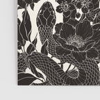 Enchanted Snake Block Print Poster Gallery Image 3