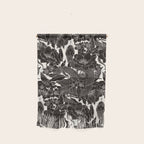 Enchanted Snake Block Print Wall Hanging Gallery Image 1