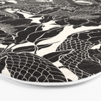 Enchanted Snake Block Print Bath Mat Gallery Image 3