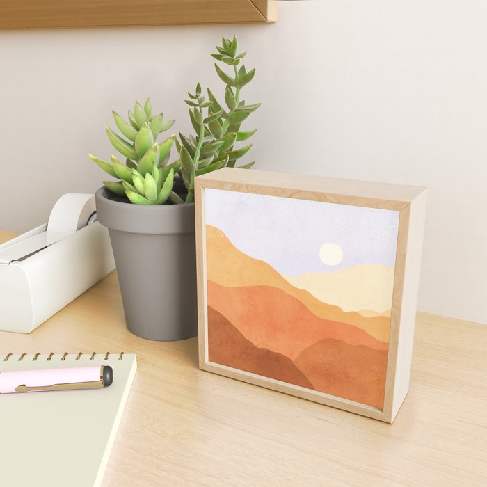 Landscape No4 Mini Art Print Gallery Image 2