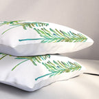 Pine Trees - Green Palette Pillow Sham Gallery Image 3