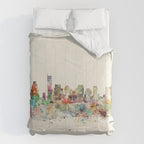 Boston Massachusetts Skyline Comforter Gallery Image 6