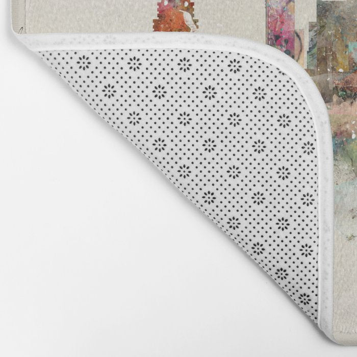 Boston Massachusetts Skyline Bath Mat Gallery Image 2