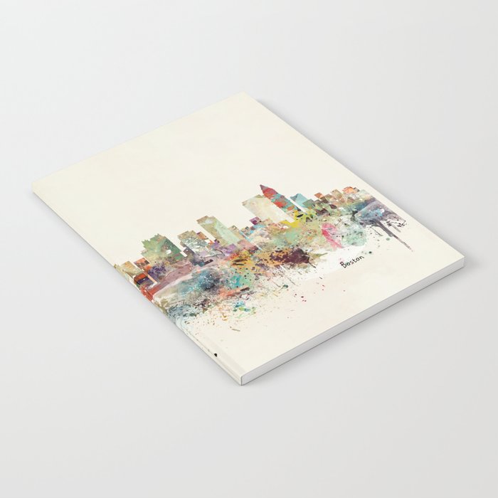 Boston Massachusetts Skyline Notebook Gallery Image 2