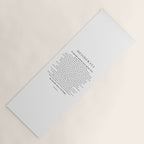 Desiderata by Max Ehrmann Yoga Mat Gallery Image 1