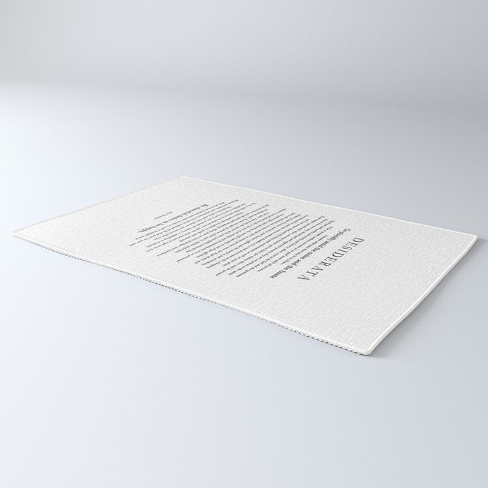 Desiderata by Max Ehrmann Rug Gallery Image 3