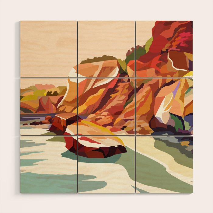 CRETE Wood Wall Art Gallery Image 1