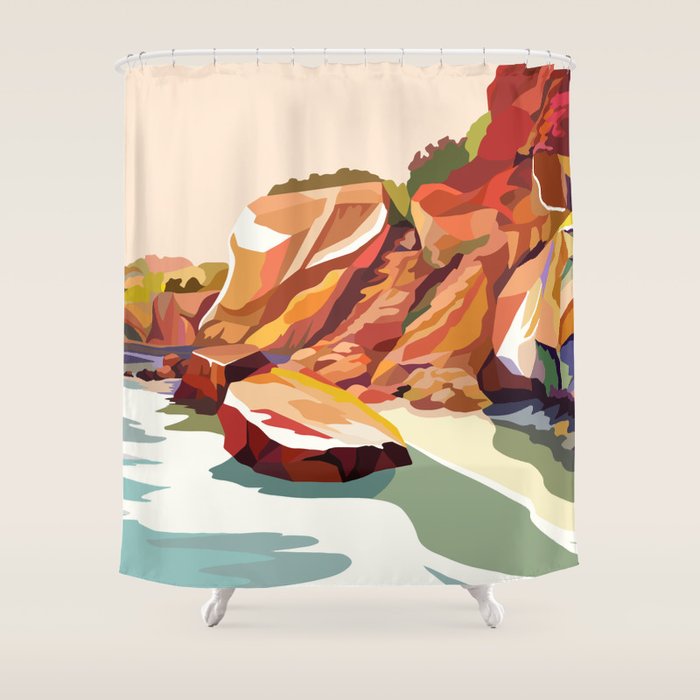 CRETE Shower Curtain Gallery Image 1