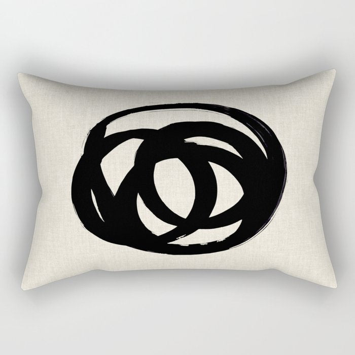 Ink Eye Rectangular Pillow Gallery Image 1