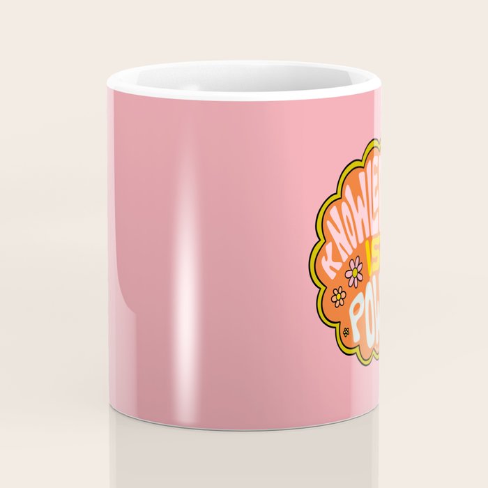 Knowledge is Power Coffee Mug Gallery Image 4