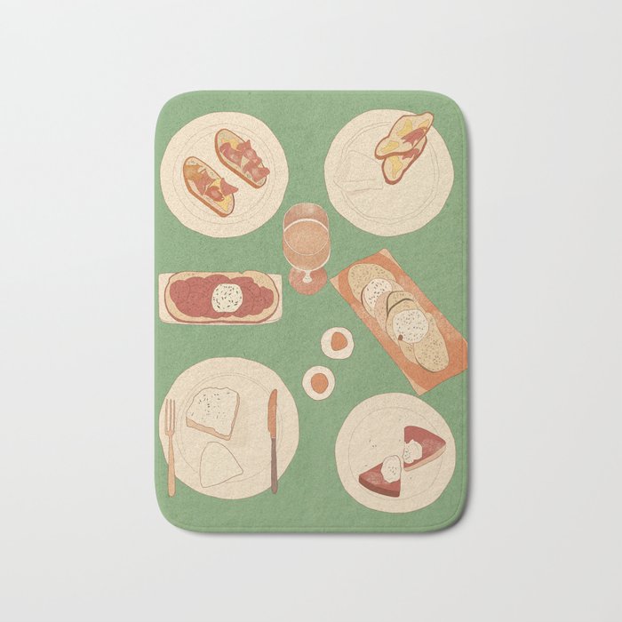 Breakfast 4 Bath Mat Gallery Image 1
