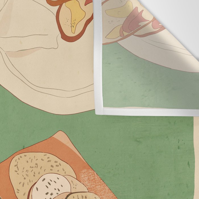 Breakfast 4 Wall Tapestry Gallery Image 3