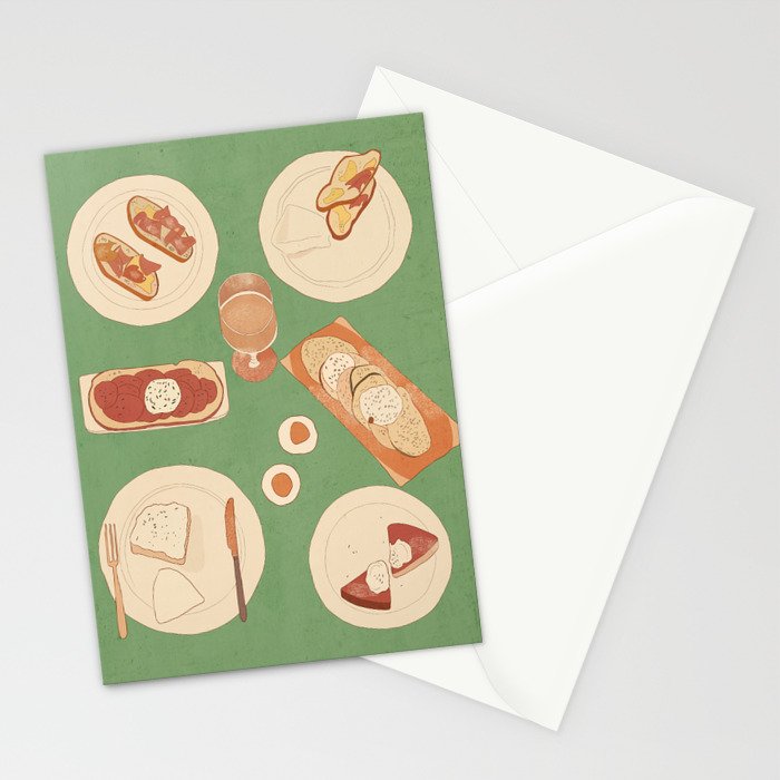 Breakfast 4 Stationery Card Gallery Image 2