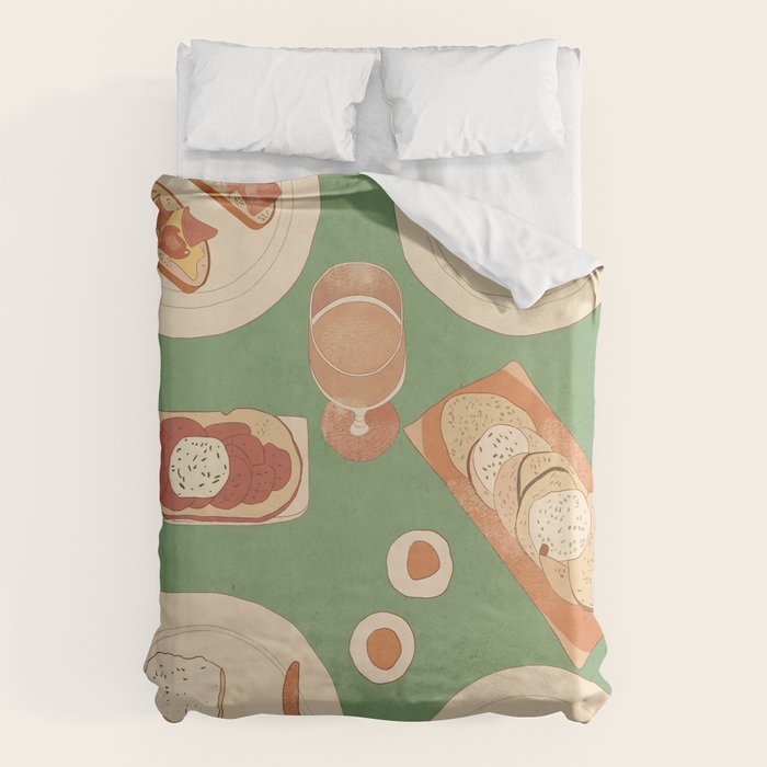 Breakfast 4 Duvet Cover Gallery Image 1