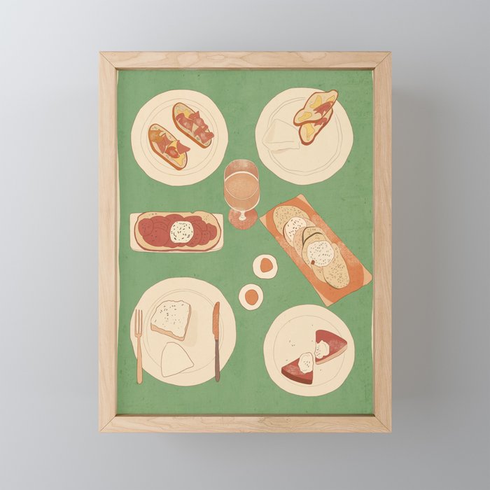 Breakfast 4 Mini Art Print Gallery Image 1