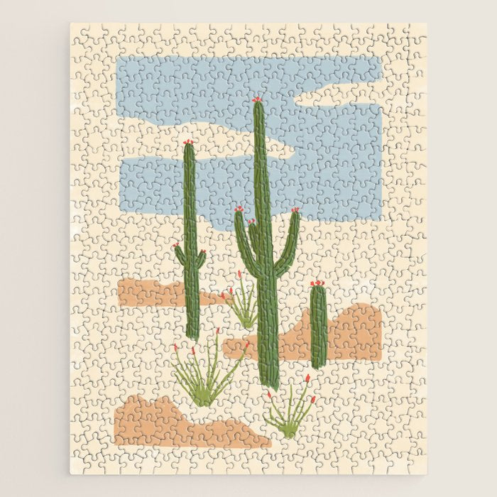 Desert Still Life Jigsaw Puzzle Gallery Image 1