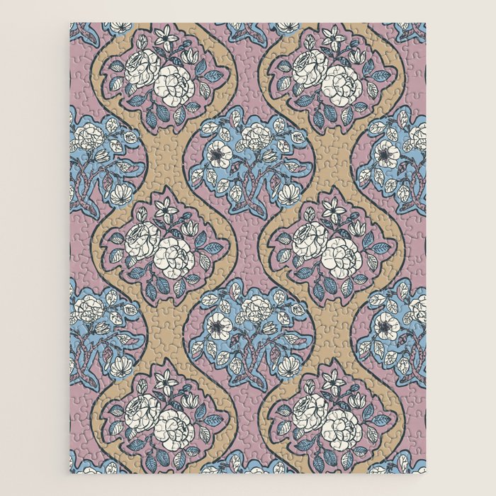 Antique Floral Beauty Jigsaw Puzzle Gallery Image 1