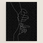 Black Pinky Swear Jigsaw Puzzle Gallery Image 1