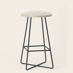 Waves (Cream & Chocolate) Stool Gallery Image 1
