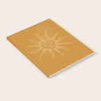 Boho Sun Drawing XIX Gold Notebook Gallery Image 2
