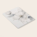 Graceful Calm Blooming Scene Ivory Grey Notebook Gallery Image 3