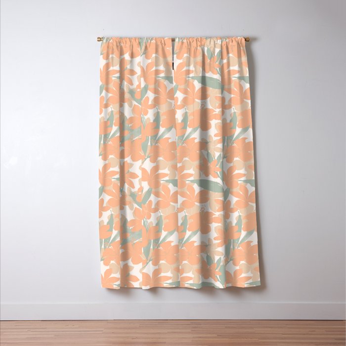 Flowery tropical sweet PC Window Curtain Gallery Image 3