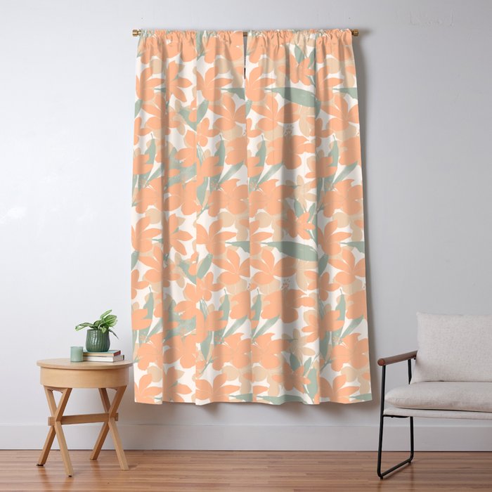 Flowery tropical sweet PC Window Curtain Gallery Image 1