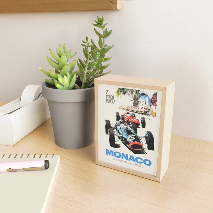 Formula 1 - 1967 Monaco Grand Prix Mini Art Print Gallery Image 2