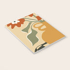 retro checkered flower pot Notebook Gallery Image 3