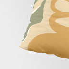 retro checkered flower pot Pillow Sham Gallery Image 4