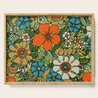 70s Plate Serving Tray Gallery Image 1