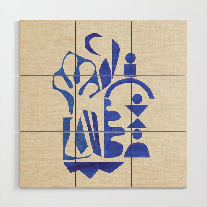 Ocean Waves Wood Wall Art Gallery Image 1