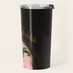 Bubblegum Queen Vintage Painting Altered Art Wall print Travel Mug Gallery Image 2