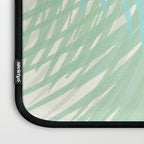 Summer Palms at the Seashore Abstract Tropical Laptop Sleeve Gallery Image 3